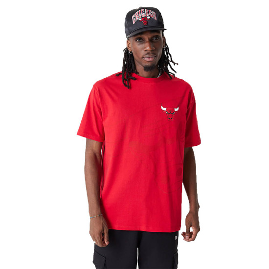 New Era Ανδρική κοντομάνικη μπλούζα Chicago Bulls NBA Lifestyle Oversized T-Shirt